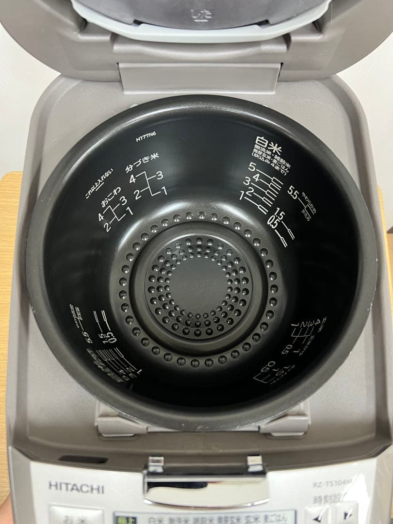 HITACHI 日立 IH炊飯器 1.0L 5.5合 RZ-TS104M