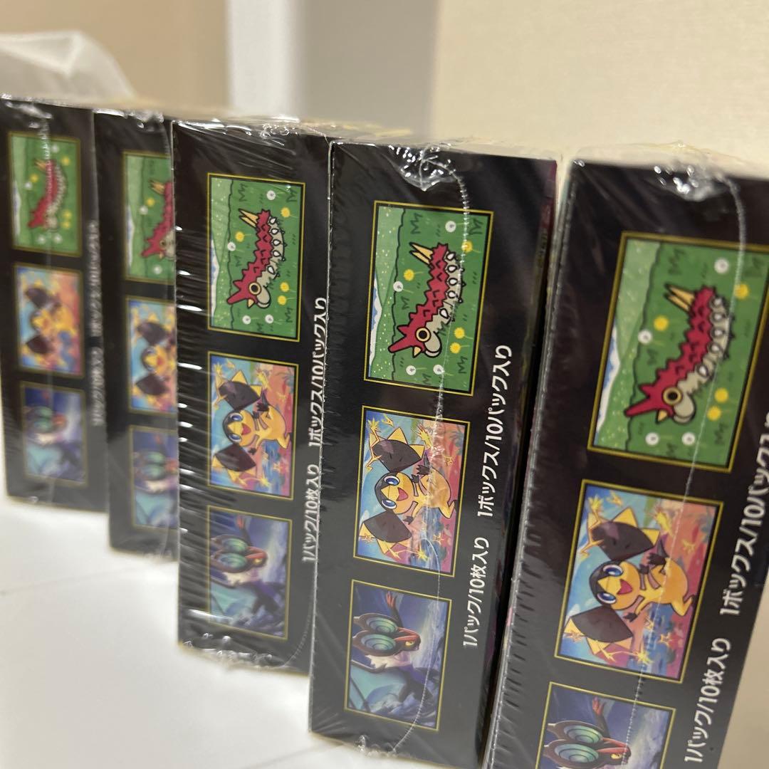 ポケモンカードゲーム MEGAドリームexシュリンク付き5BOX
