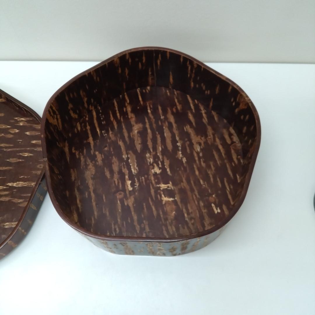 若《RJXSX》樺細工　角館　茶びつ　茶筒　茶器セット　茶こし