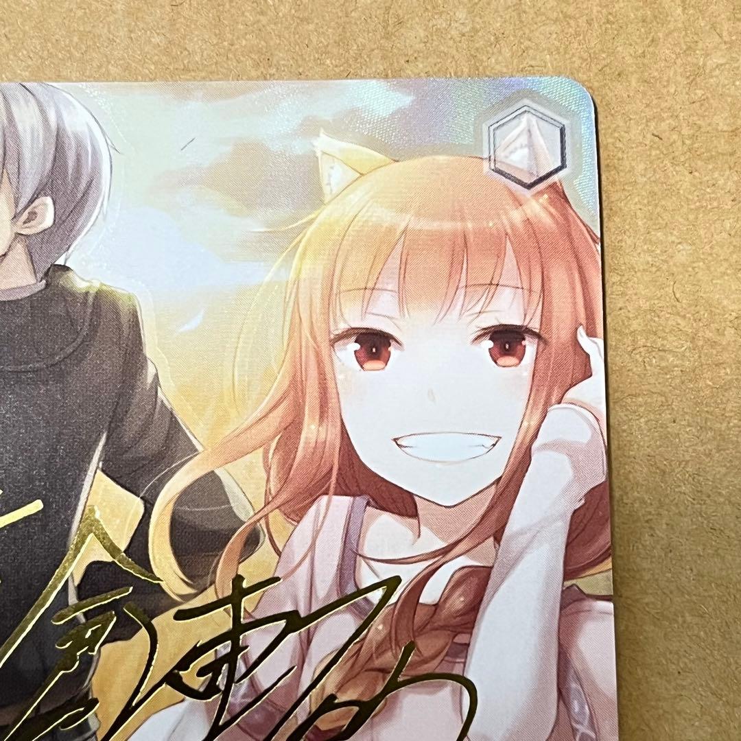 狼と香辛料 ロレンス&ホロ sp サイン 卸売 通販