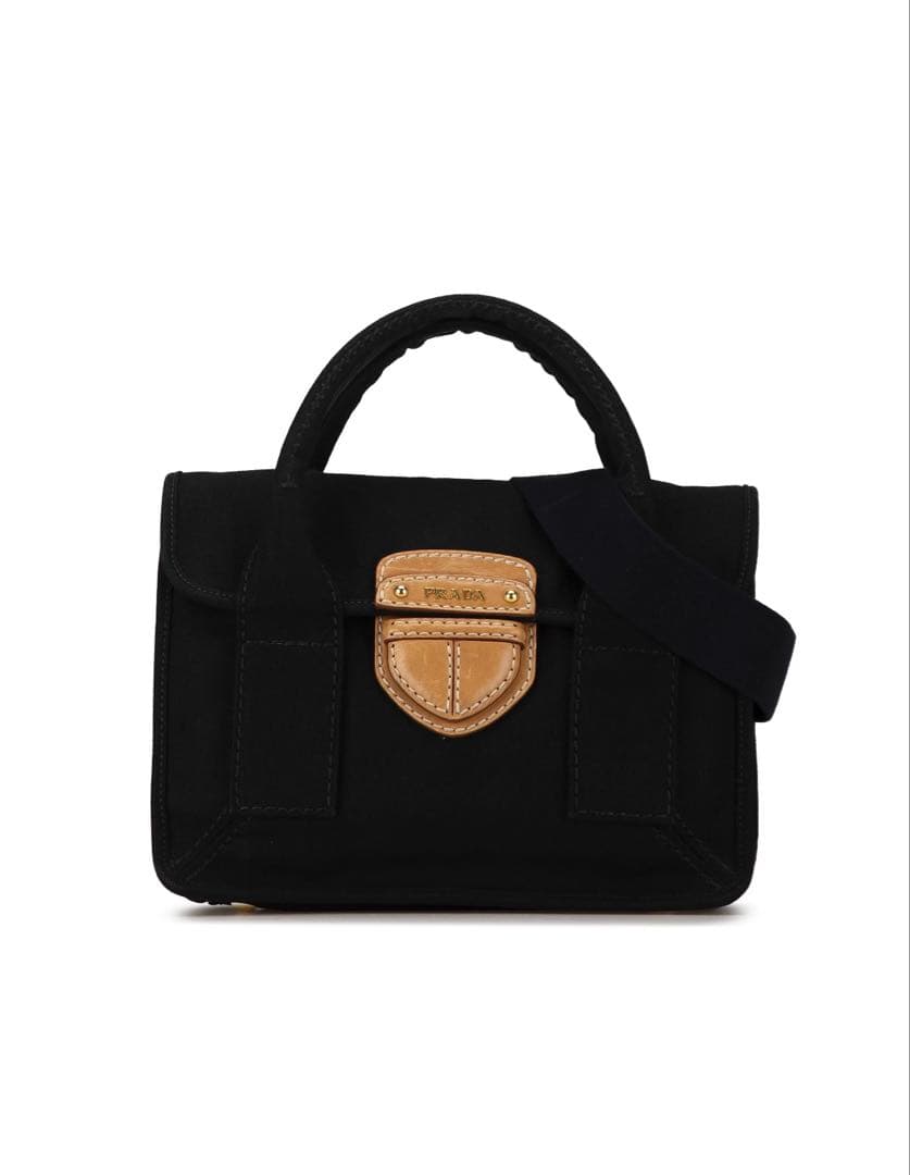 なまこ様PRADA カナパ　ヴィンテージ　バッグ ブラック ショルダー