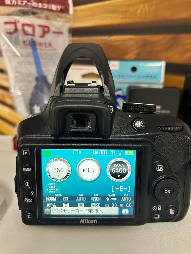 動作確認済 Nikon D3400 ダブルズーム Bluetooth スマホ転送