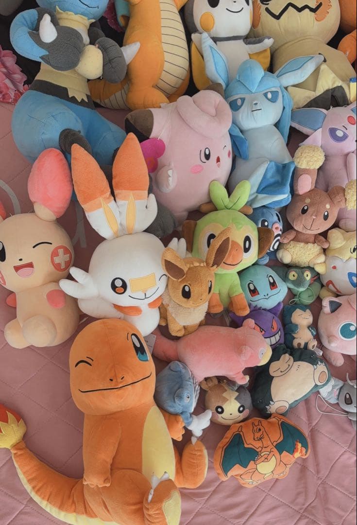 新品未使用 ポケモンぬいぐるみ まとめ売り 34体セット