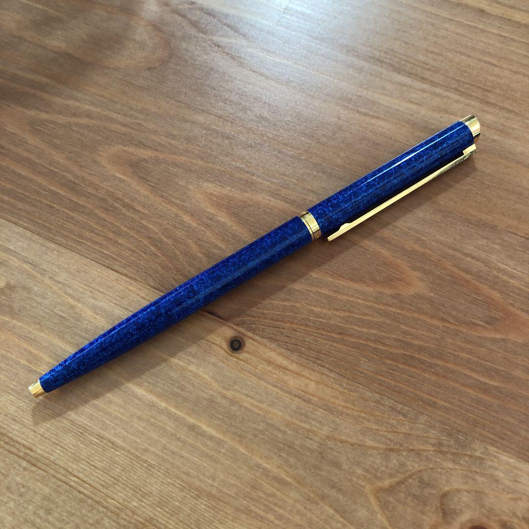 黒檀 ガラスペン木軸 No.12 ホワイトマイカ 天然石 ボルトレッティ互換