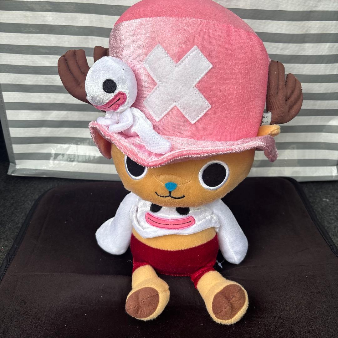 ゲームセンター限定新品・ワンピース・スーパーDXチョッパー＆ゴーストぬいぐるみ ゲームセンター限定新品・ワンピース・スーパーDXチョッパー＆ゴースト