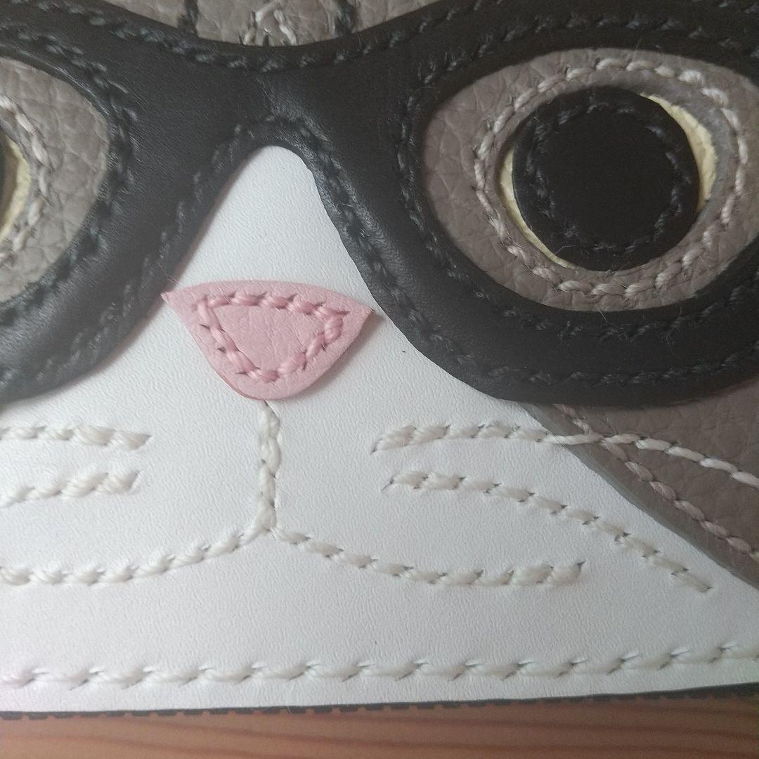 猫のメガネケース K.TAMAO作 全て手縫いのハンドメイド 姫路レザー