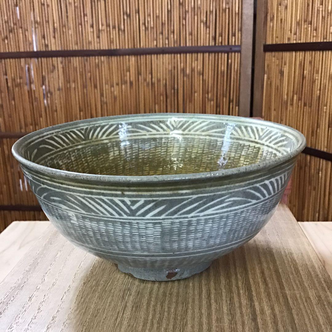 茶道具 高麗 三島茶碗 侘の友 陶房窯 韓国人間国宝 申相浩 作 N250SH