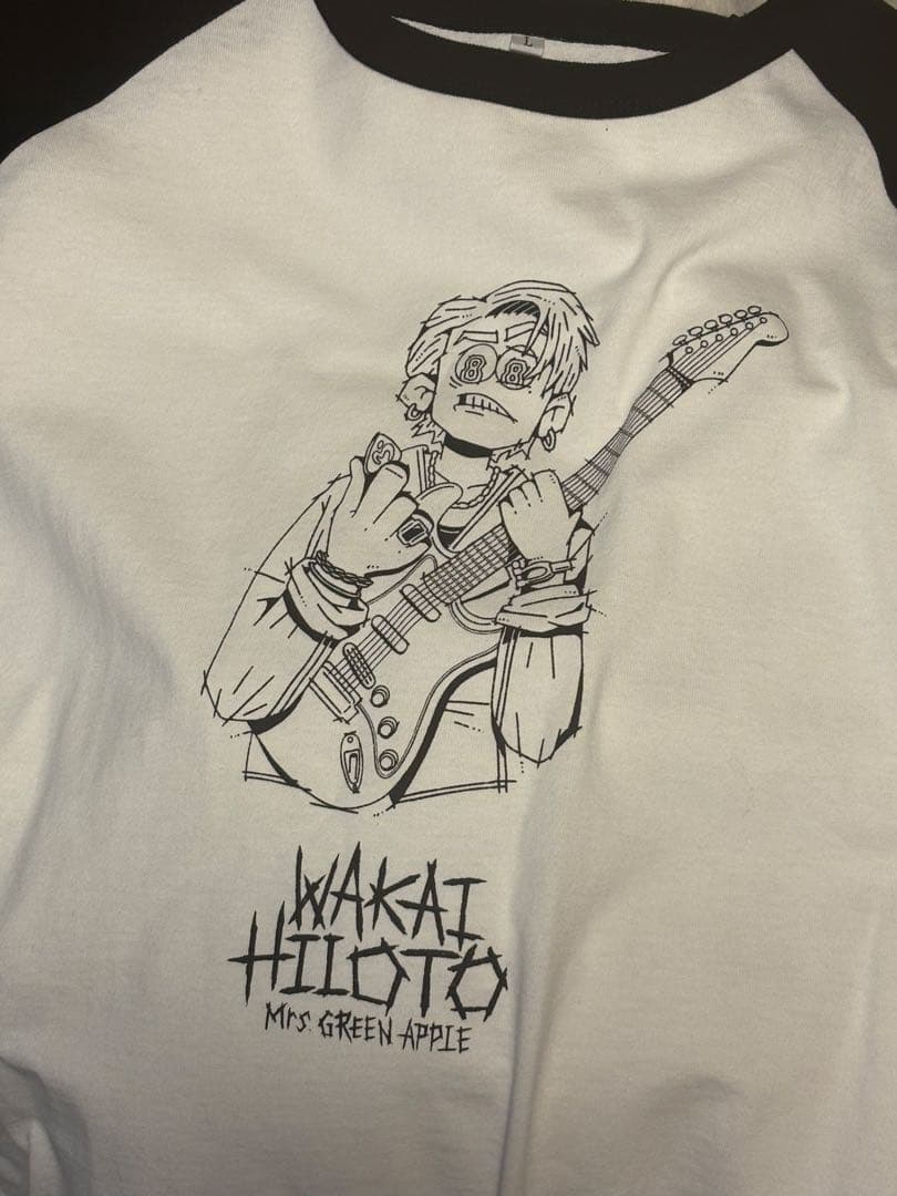 Mrs. GREEN APPLE 若井滉斗 バースデーグッズ Tシャツ Lサイズ - メルカリ