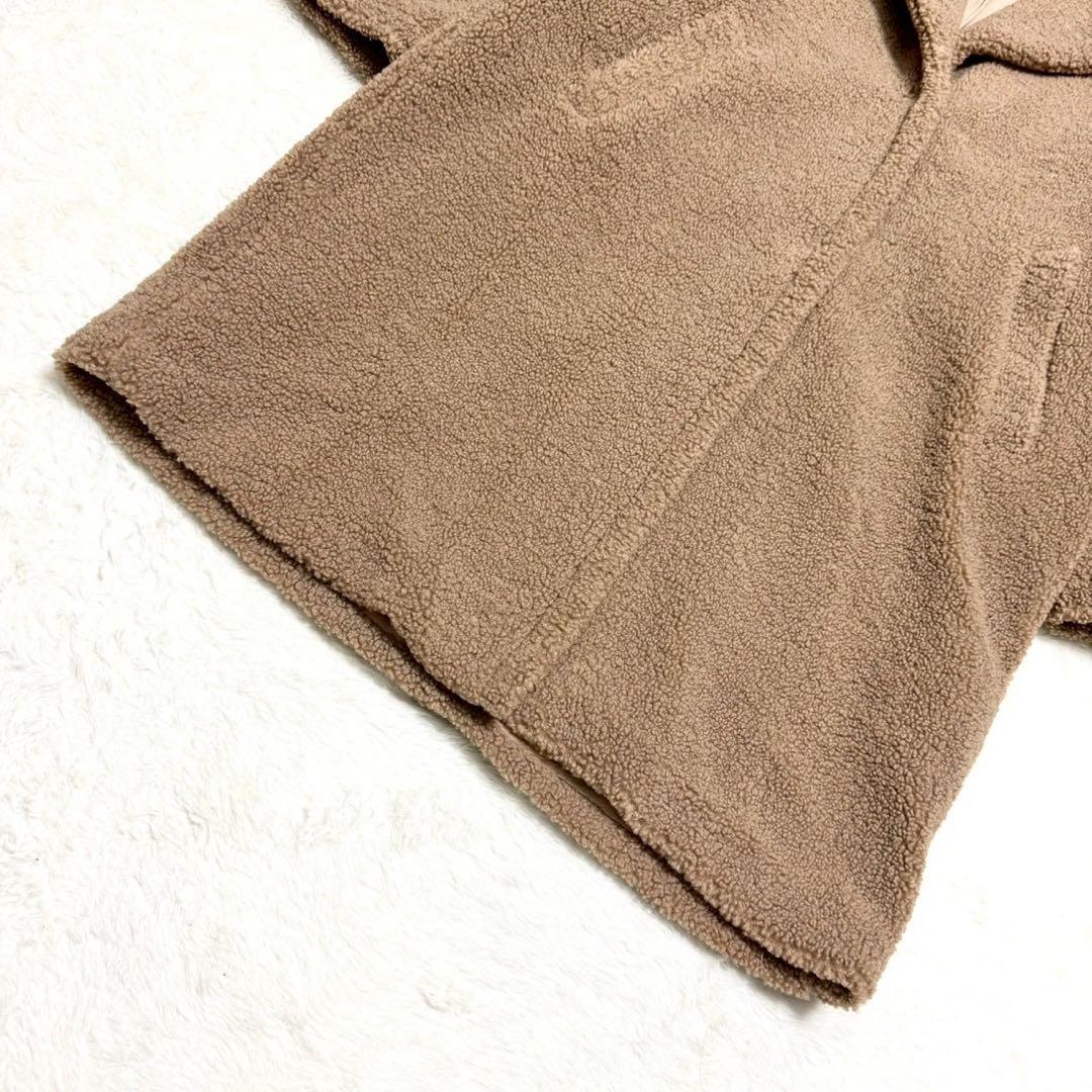 ローレン ラルフローレン テディベアコート ボアコート キャメル M