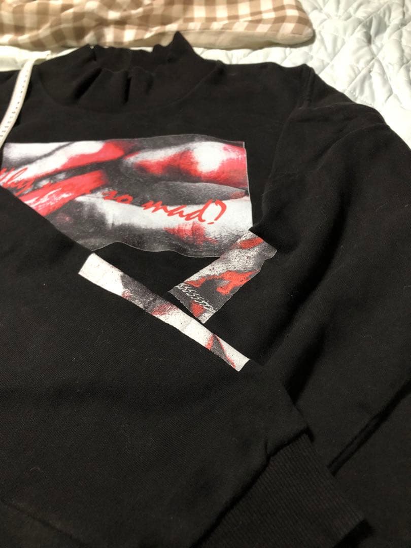 SKY-HI LOVE/HATE PSYCHO MOCK NECK SWEAT