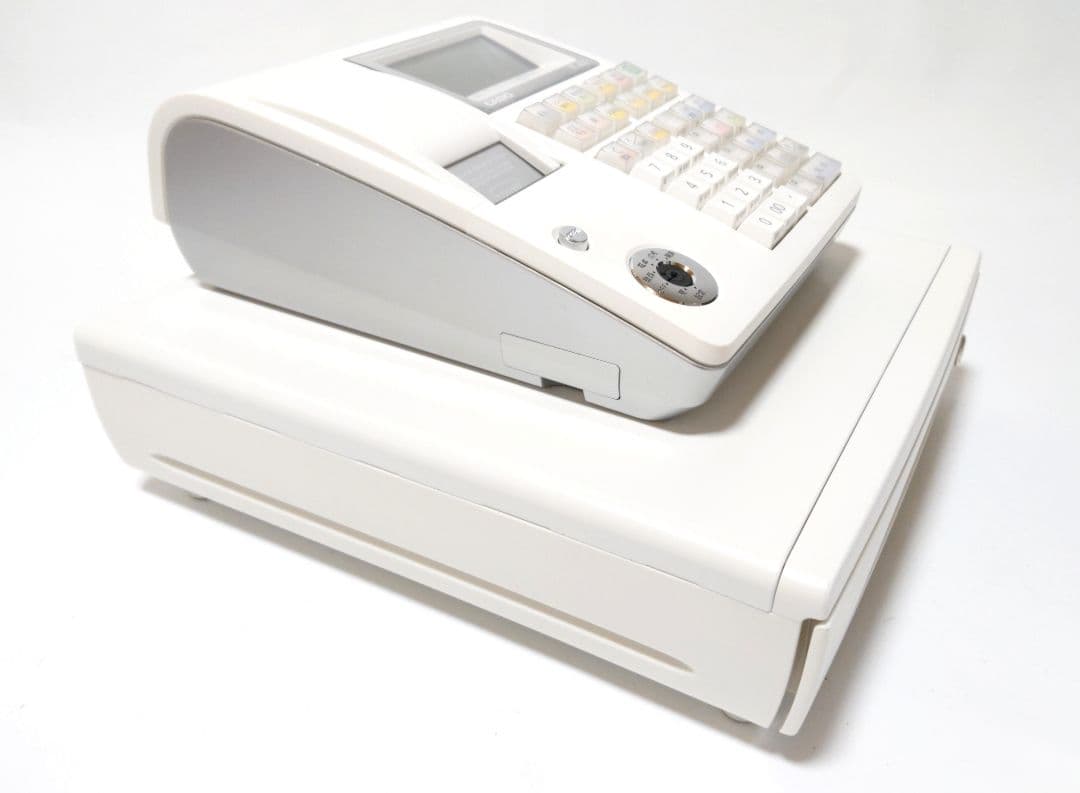 CASIO カシオ 販売 TE-400-WE レジスター