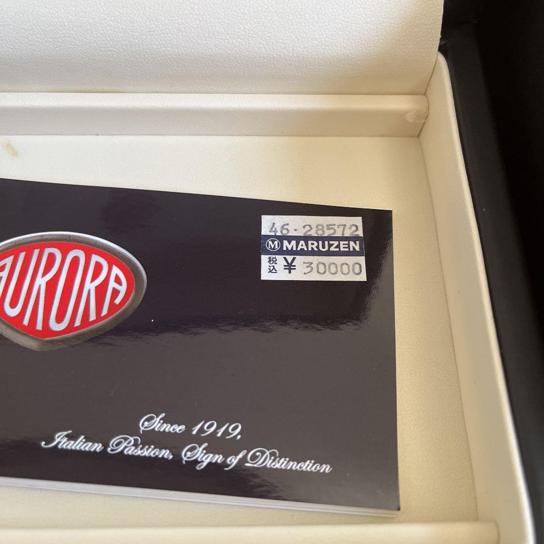 オーロラ Aurora ボールペンAURORA ライトブルーボールペン 専用ケース