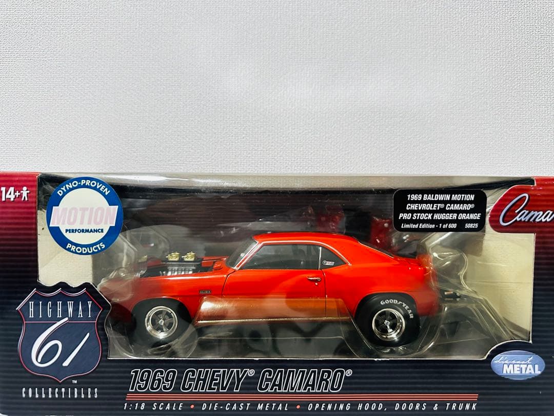 Highway61/'69 Chevyシボレー Camaroカマロ 1/18