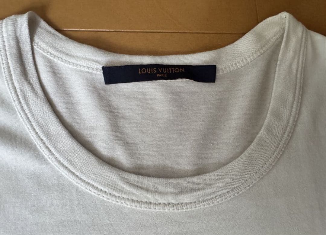 LOUIS VUITTON Tシャツ M ルイヴィトン ホワイト白PRADA 新作 ルイ
