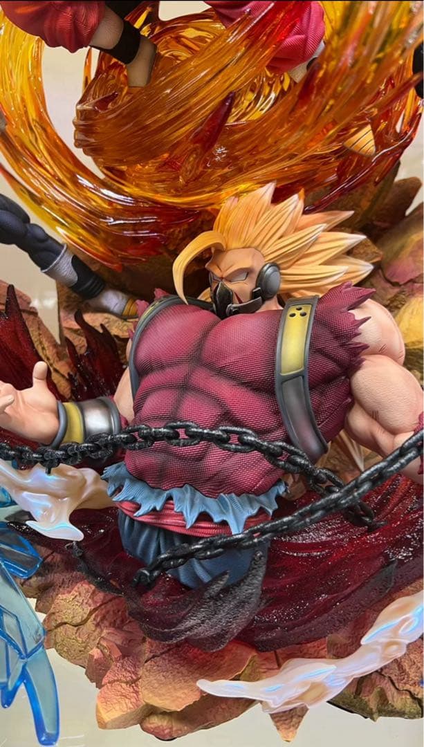 ドラゴンボール ベジット ガレキ ガレージキット スタチュー X①③