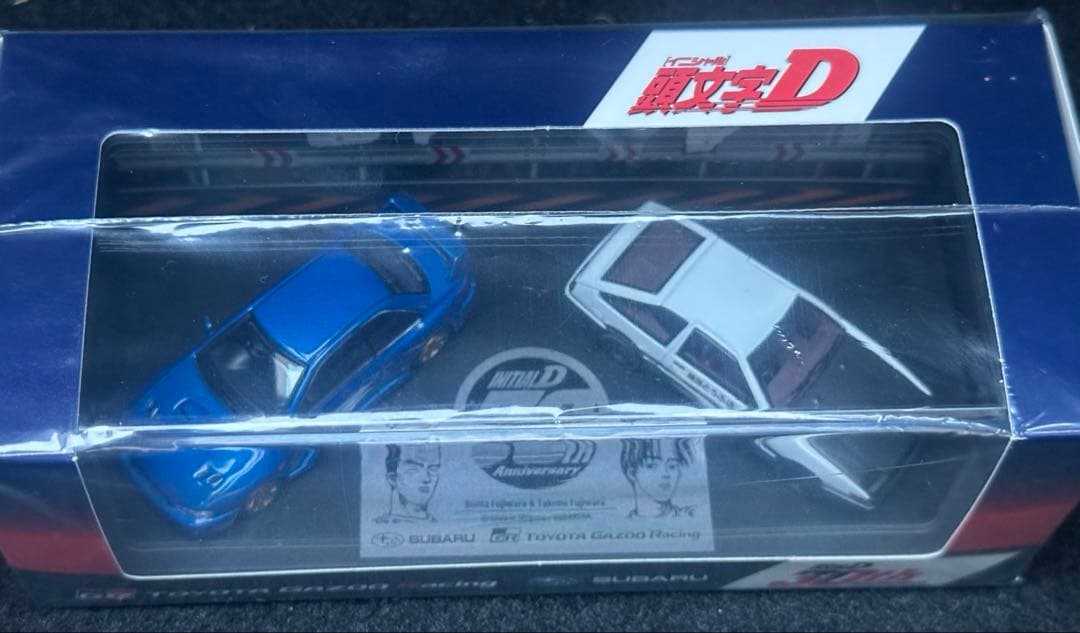 1/64スケールモデルカー 頭文字D30th GR 500台限定