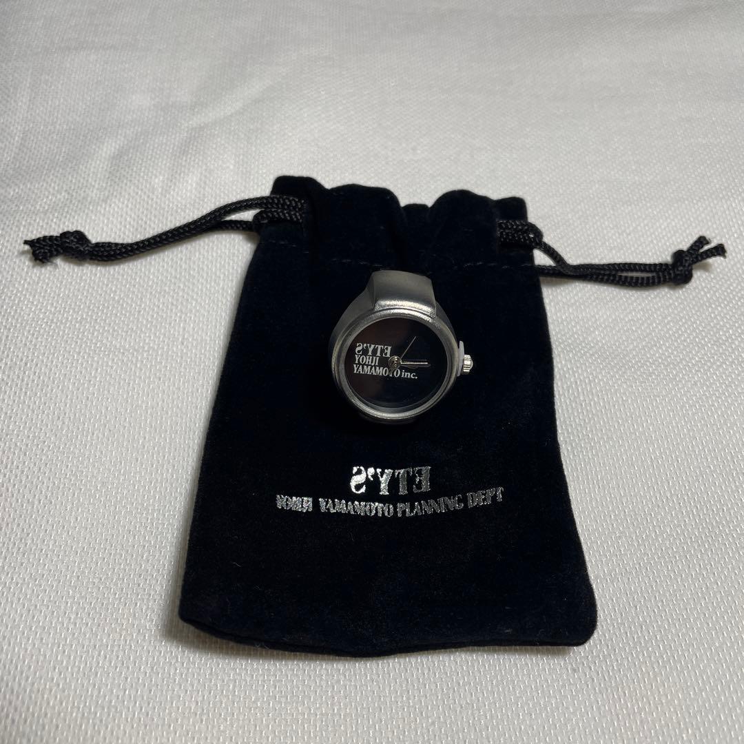 みそしるS'YTE yohji yamamotoノベルティ　リングウォッチ