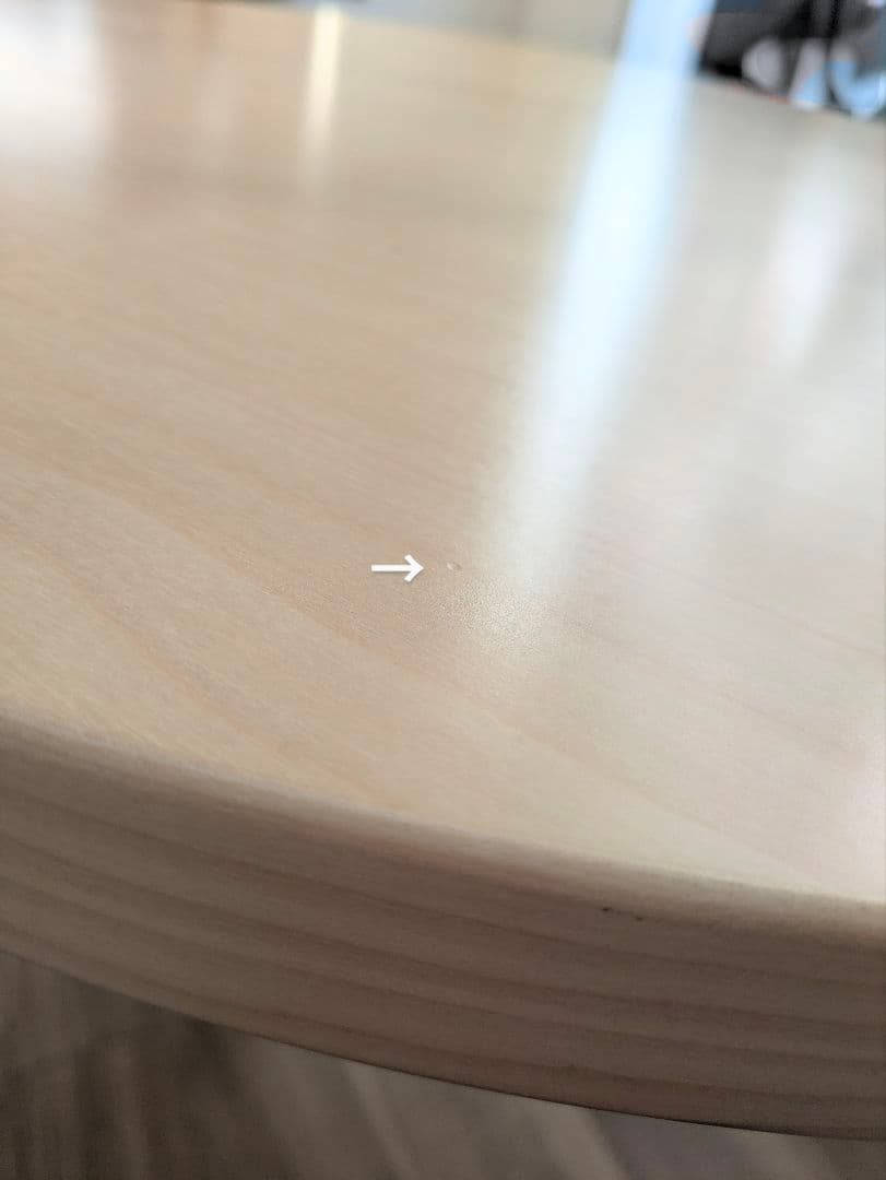 C*d様 アルテック 90B テーブル バーチ 円形 ナチュラルラッカー art