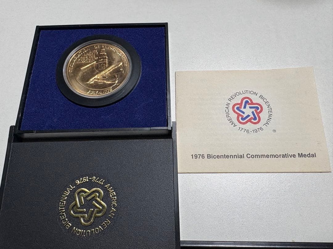 品位不明 アメリカ独立革命200周年記念メダル - メルカリ