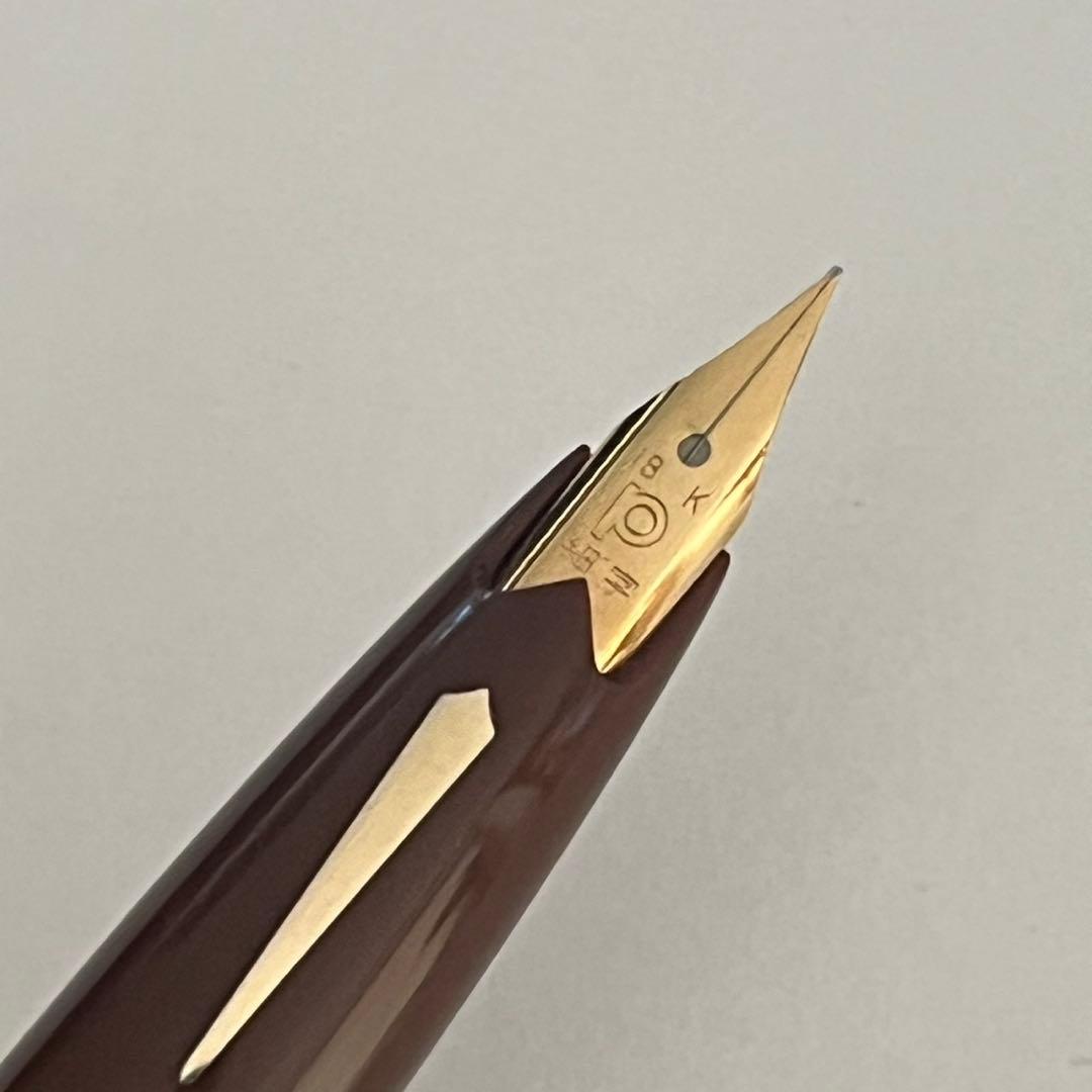 プラチナ 本革 レザー 万年筆