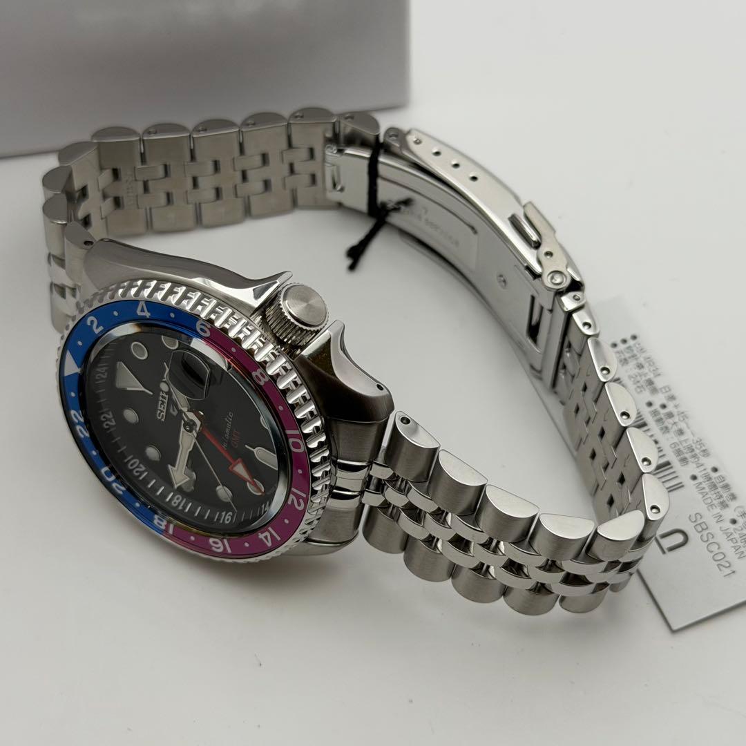 【新品未使用】セイコー　SKX 箱説保　SBSC021 GMT 希少　自動巻