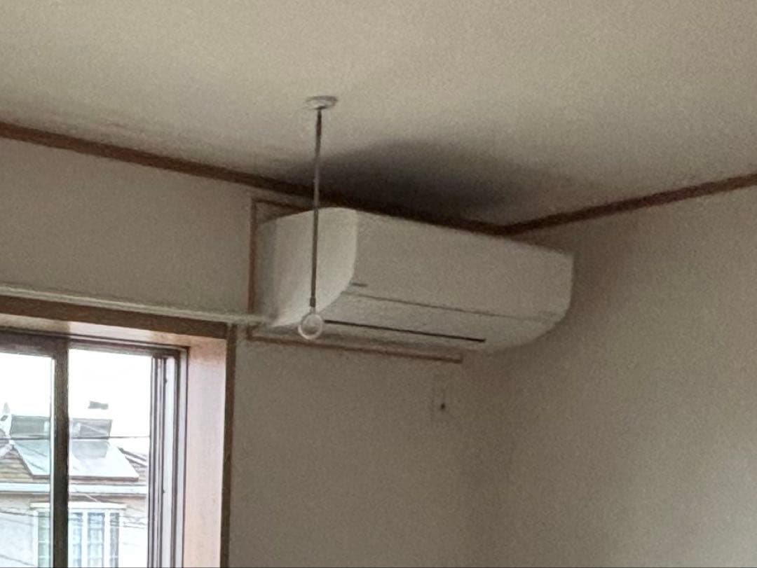 【極美品】日立白くまくん2024年製 6畳用エアコンRAS-W22R（W） 日立 エアコン 6畳 Premiumプラズマ空清 掃除機能 換気外付け 白く