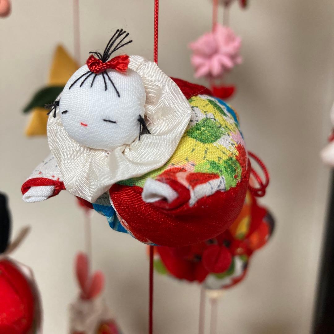 522 あーちゃん　吊るし雛　吊るし飾り