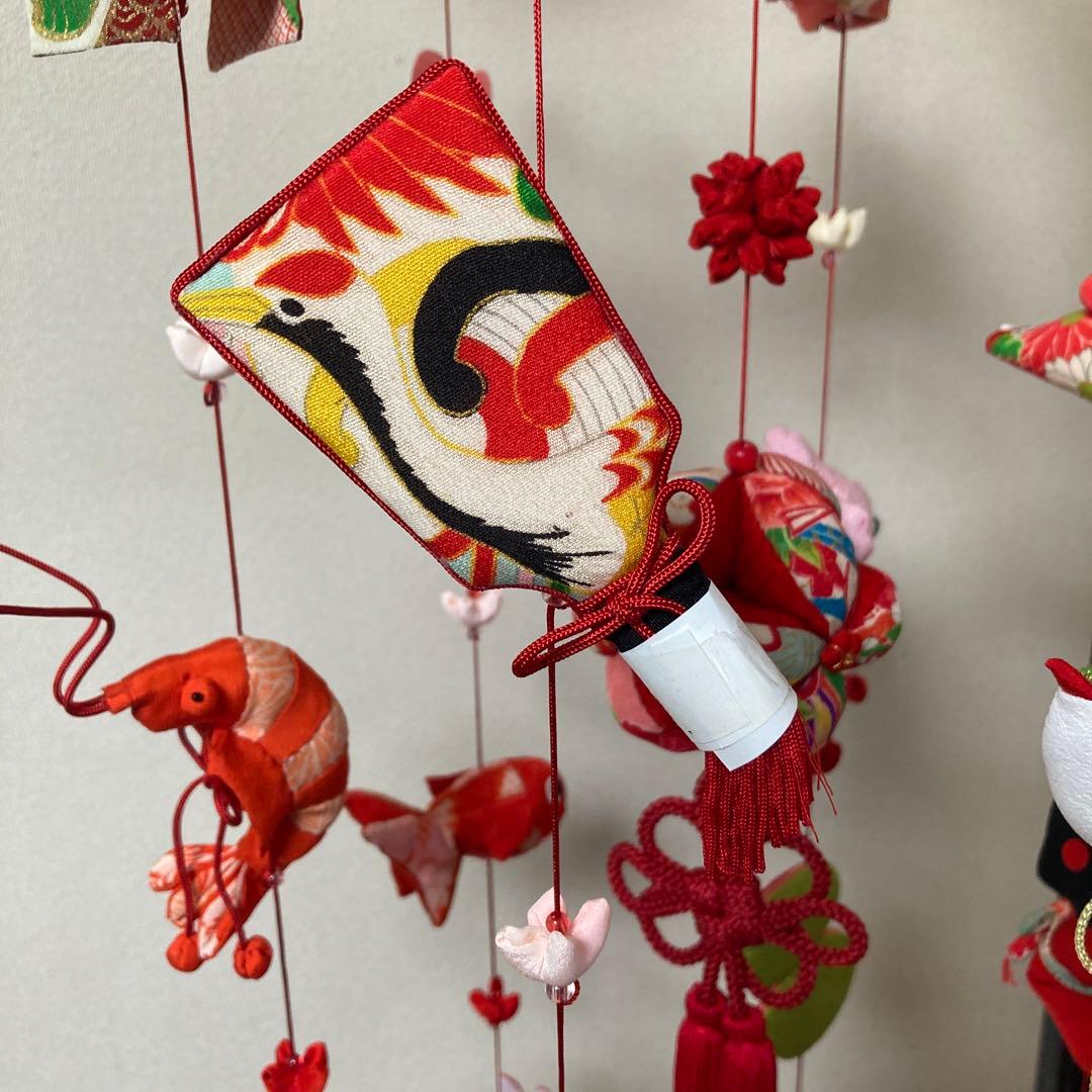 522 あーちゃん　吊るし雛　吊るし飾り