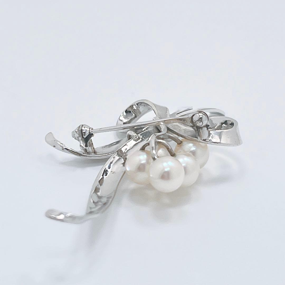 極美品 最高級】ミキモト ブローチ パール 愛子様 ご着用 5珠