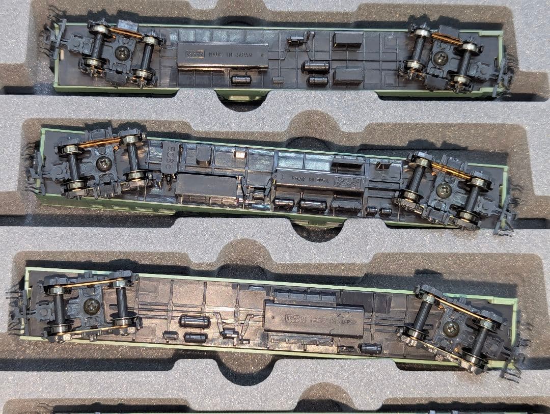 KATO　特急 はと 青大将編成　７両　全車室内灯　Nゲージ