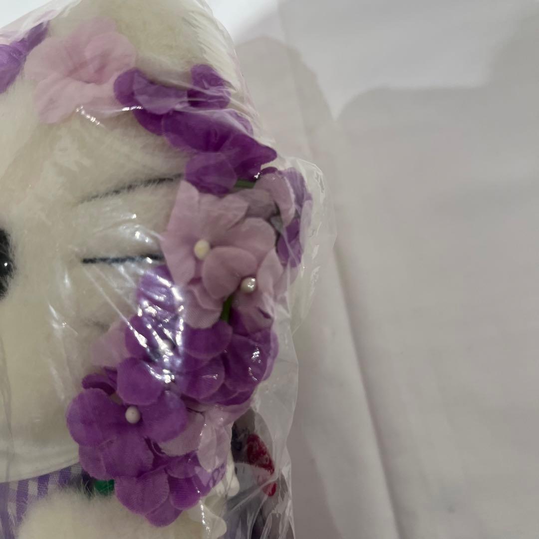 【M3】ご当地キティぬいぐるみ 北海道ラベンダータグ付き