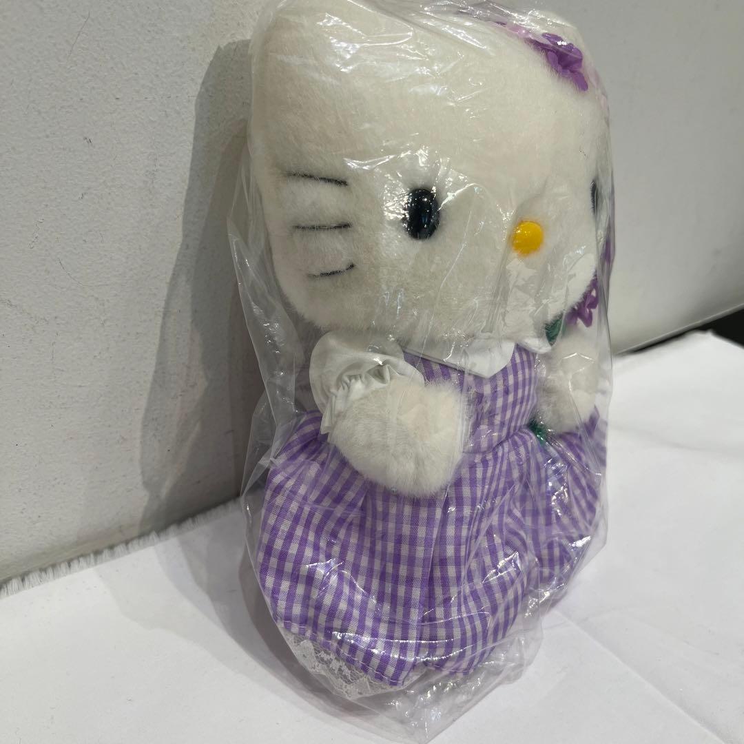 【M3】ご当地キティぬいぐるみ 北海道ラベンダータグ付き