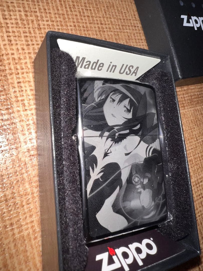 zippo 劇場版 魔法少女 まどかマギカ　悪魔ほむら 希少　ジッポ