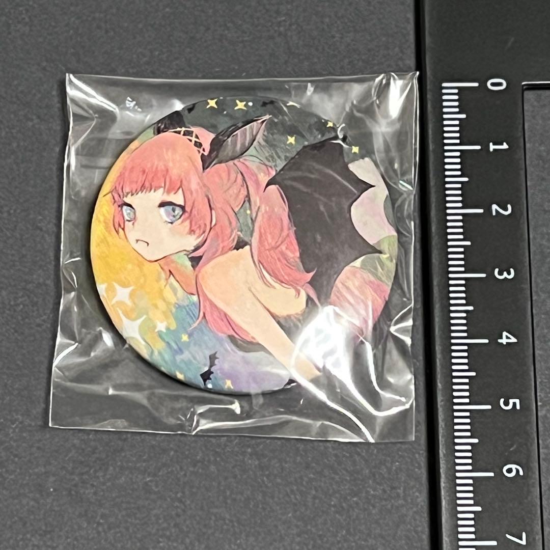巡音ルカ 缶バッジ 1点 Trick or Miku ピアプロ パッケージ付き