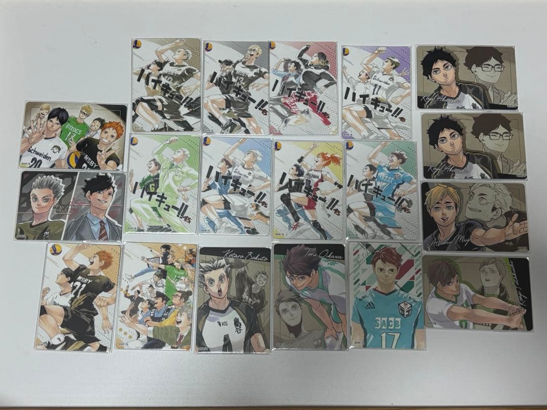 ハイキュー ハイキュー展 マグネットステッカーコレクション 19点