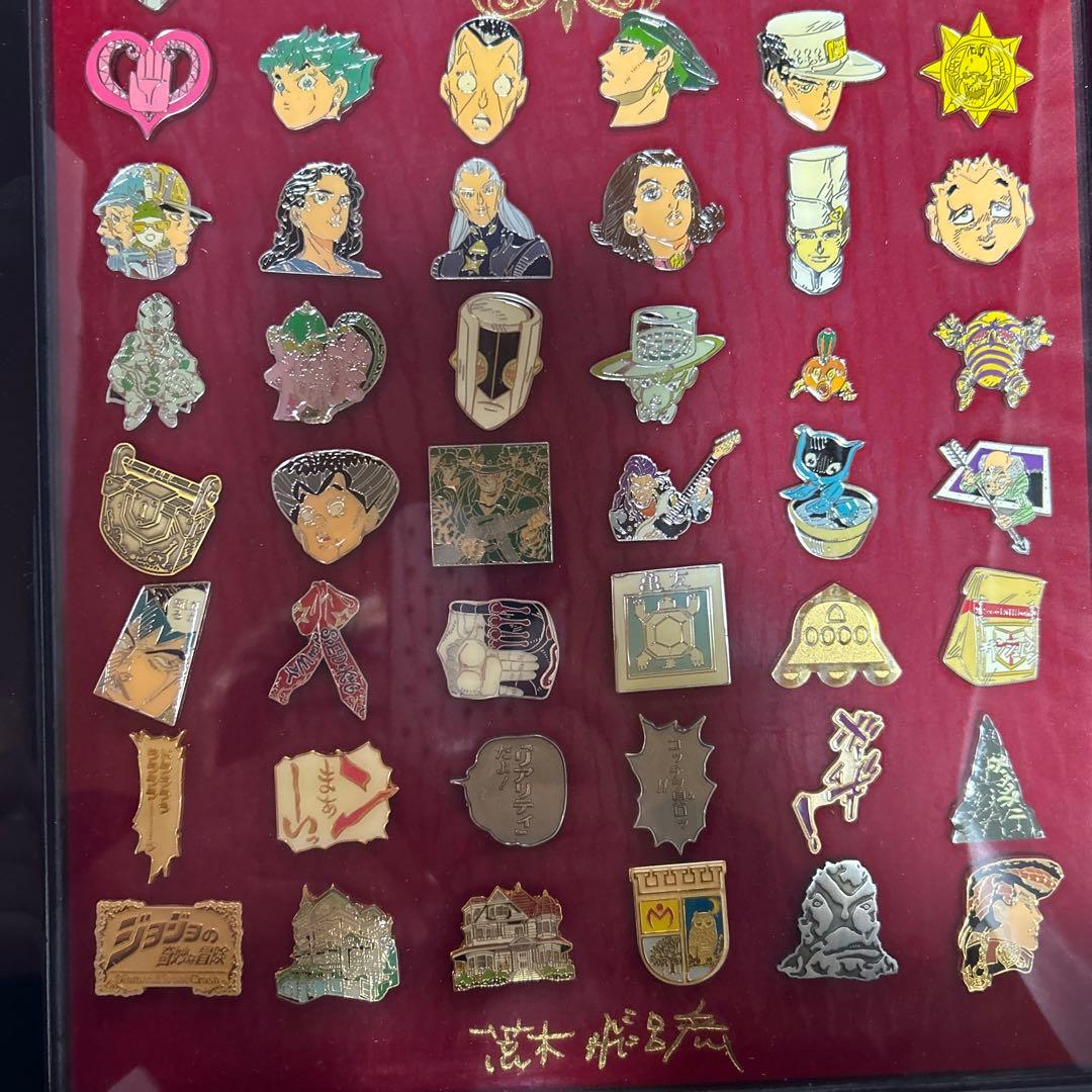 ジョジョ 第四部 ダイヤモンドは砕けない キャラクターピンズセット(額装版)