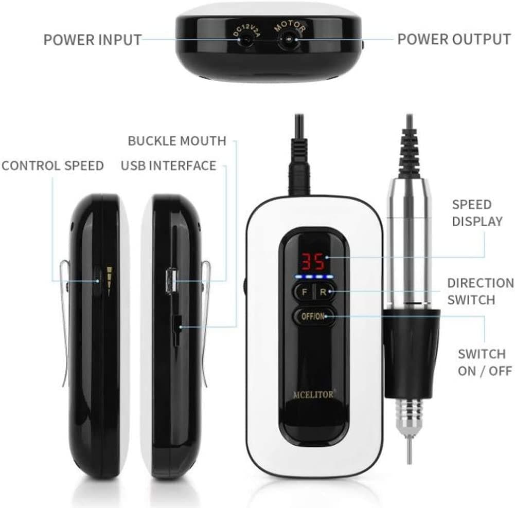 ネイルマシン・プロフェッショナル電動ネイルドリル(充電式)・ネイルケア