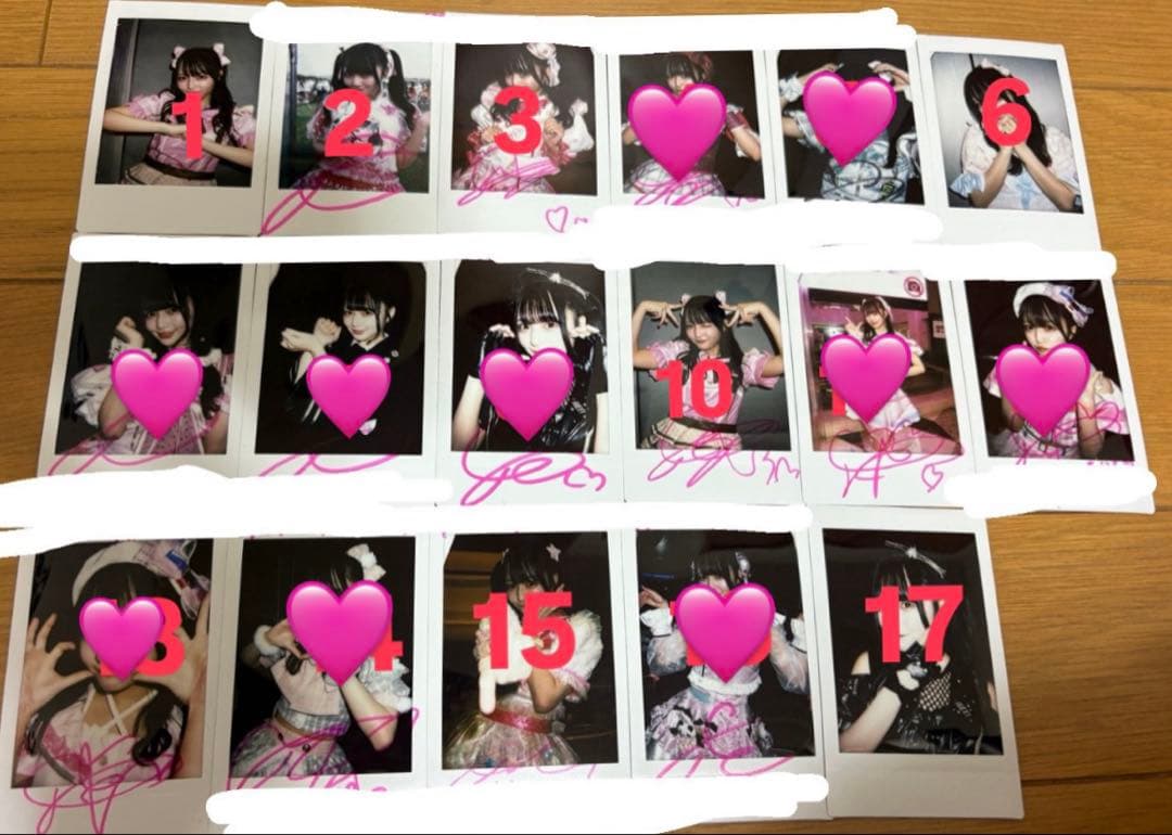 iLiFE! 那蘭のどか チェキまとめ売り