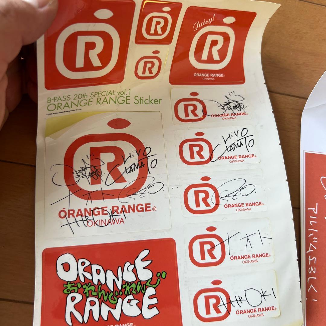 オレンジレンジ ステッカー ポストカード - メルカリ