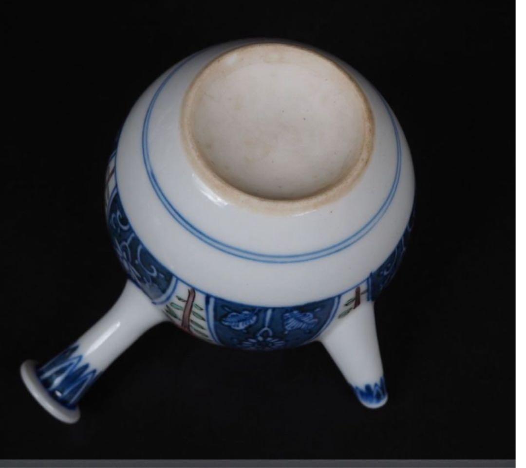 送料無料 大正～昭和前期 京焼 平安清豊造 煎茶器7セット 共箱 煎茶