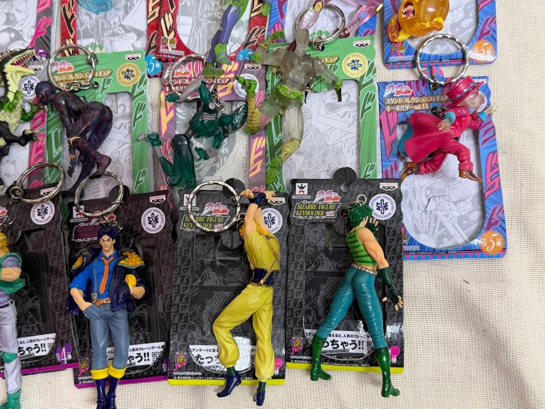 ジョジョの奇妙な冒険 スタンドコレクションキーホルダーなど29種