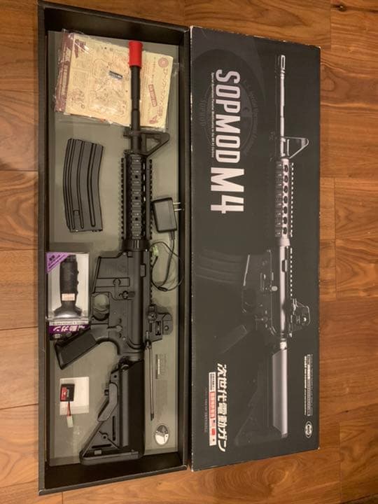 東京マルイ　次世代電動ガン　ソップモッドm4  sopmod m4 最終値下げ 東京マルイ 次世代電動ガン ソップモッドm4 sopmod m4 最終値下げ