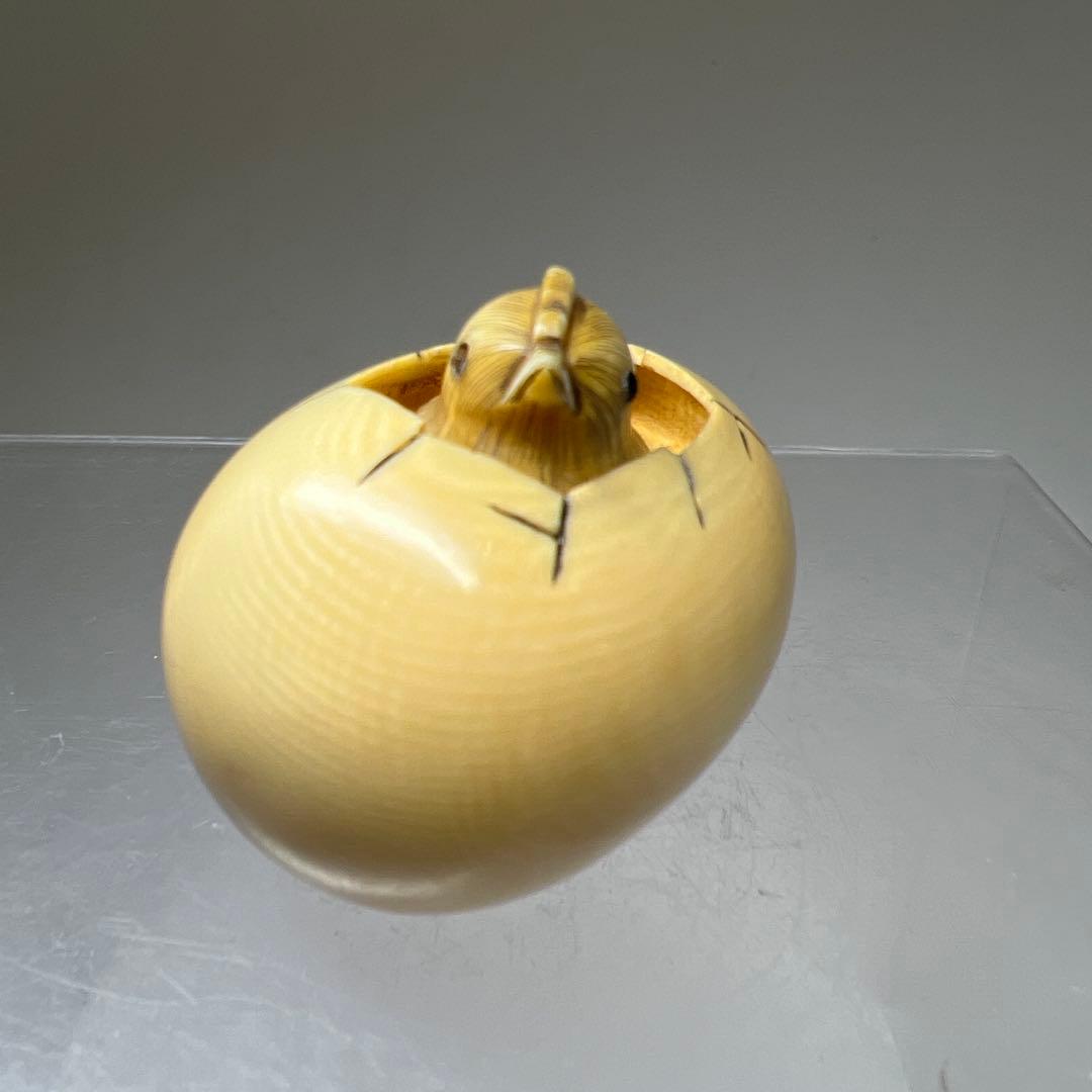 正堂在銘 極上からくりひよこ根付 36g 東Y8-0204☆2Fタエチ - メルカリ