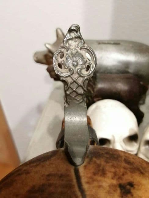 極美品 スカル ドクロ ビンテージ ドイツ ビアステイン 置物 マグカップ 2