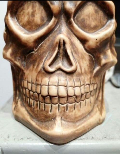 極美品 スカル ドクロ ビンテージ ドイツ ビアステイン 置物 マグカップ 2