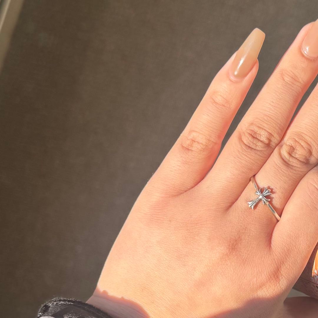 クロムハーツ　バブルガムリング　CHクロス