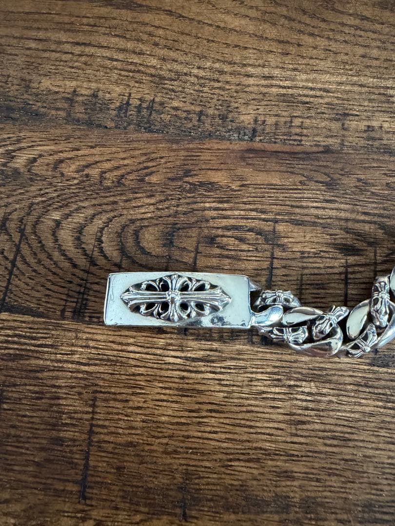 クロムハーツ ID FLORAL CROSS FANCY ブレス12LINK