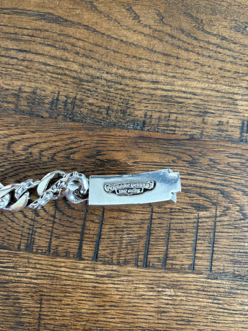 クロムハーツ ID FLORAL CROSS FANCY ブレス12LINK