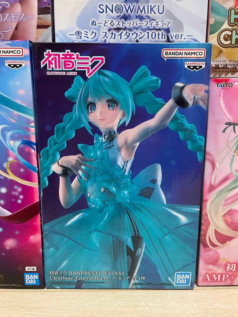 初音ミク　プライズフィギュア　まとめ売り　7箱セット