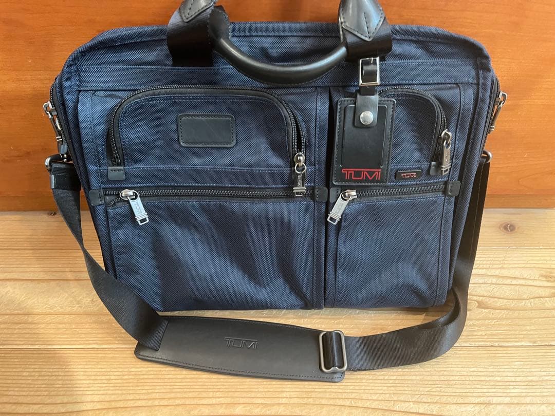 TUMI ビジネスバッグ 2WAY ショルダー(未使用品)ネイビー